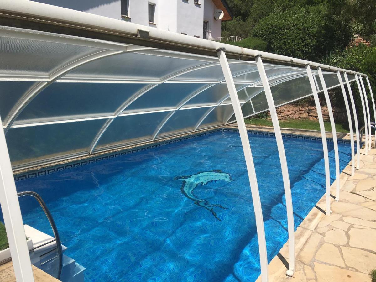 Casa Acogedora Familiar Con Piscina Pallejá Exterior foto