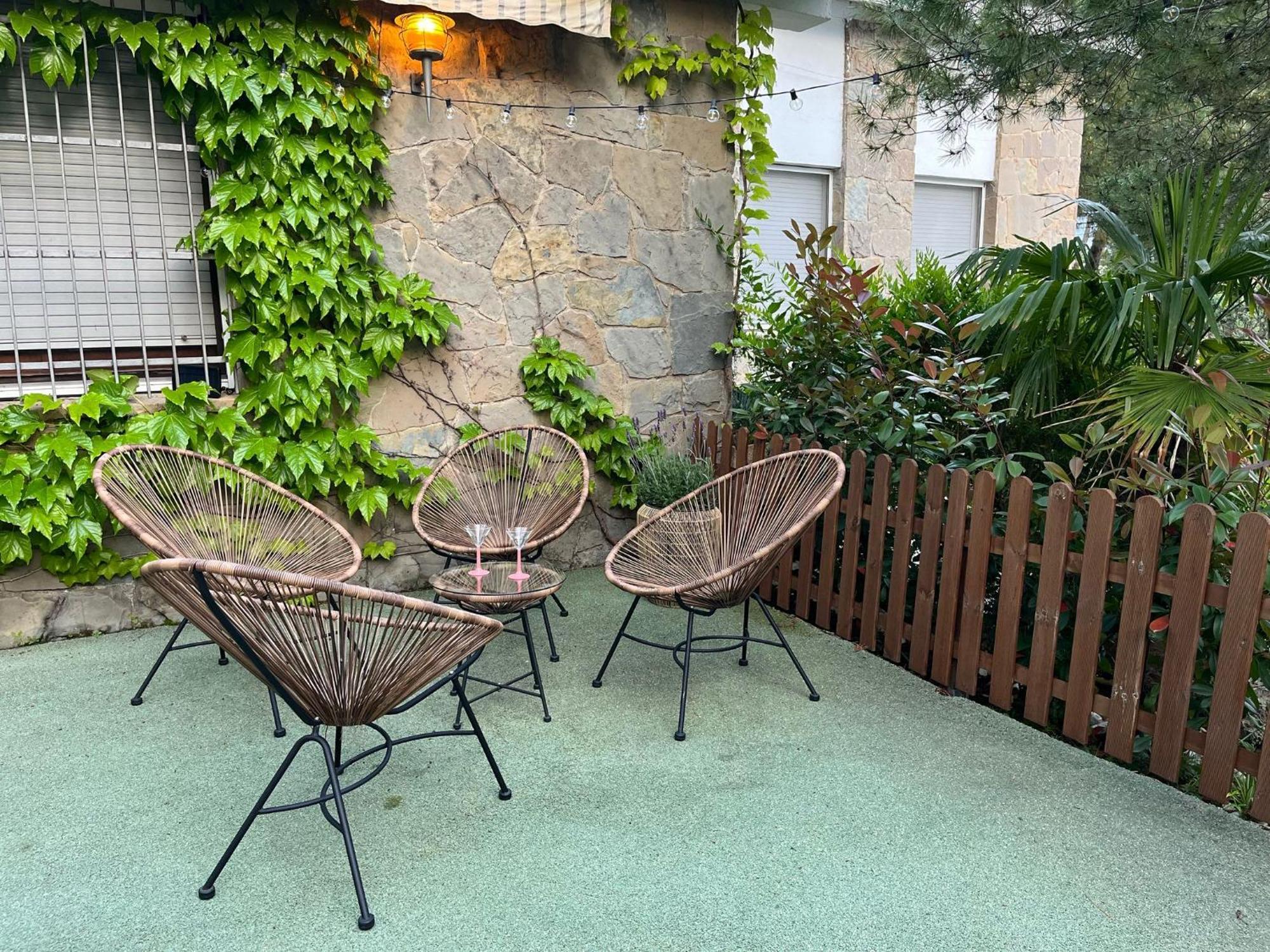 Casa Acogedora Familiar Con Piscina Pallejá Exterior foto